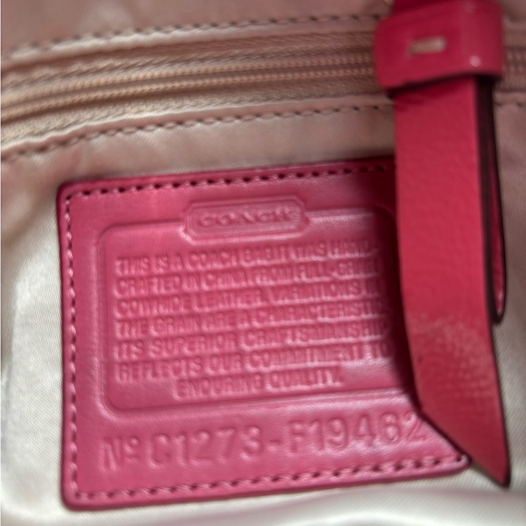 Coach Pink Tote Bag - Picture 9 of 9